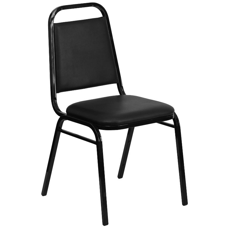 Emma and Oliver Trapezoidal Back Stacking Banquet Dining Chair - 1.5" Thick Seat, 1 of 14