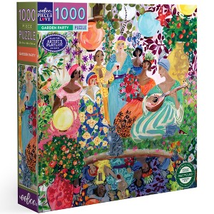 eeBoo Piece&Love: Garden Party - 1000 pc Puzzle - 1 of 4