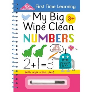 My Big Wipe Clean Numbers - (First Time Learning) by  Igloobooks (Spiral Bound) - 1 of 1