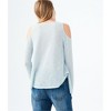 Aeropostale Womens Cold Shoulder Knit Blouse - 2 of 2
