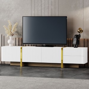 Sapphtopaz Modern TV Stand for TVs Up to 80" Entertainment Center with Storage Cabinets and Drawers, TV Stands for Living Room - 1 of 4