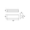 CWI Lighting Lilliana LED Wall Sconce With White Finish - 4 of 4