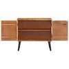 vidaXL Sideboard Solid Mango Wood 33.5 inches x11.8 inches x29.5 inches - 4 of 4