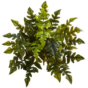 Nearly Natural 24-in Holly Fern Artificial Plant (Set of 2) - 1 of 1