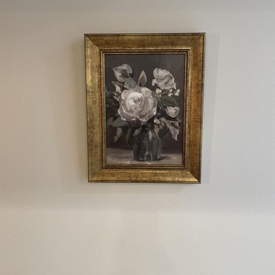 11 X 14 Vintage Floral Framed Wall Canvas - Threshold™ Designed With Studio  Mcgee : Target