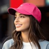 Dalix Bow Embroidered Coquette Cotton Summer Cute Outdoor Baseball Cap Dad Hat Womens - 4 of 4