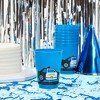 Blue Panda 16 Pack Plastic Tumbler Cups, Police Birthday Party Supplies, 16 oz - 2 of 4