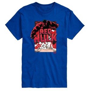 Men's - Marvel - Angry Red Hulk Short Sleeve Graphic T-Shirt - 1 of 3