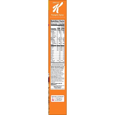 Kellogg's Special K Pumpkin Spice Breakfast Cereal - 16.7oz