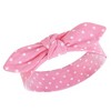 Hudson Baby Infant Girl Cotton Headbands 5pk, Winter Holiday, 0-24 Months - 2 of 4