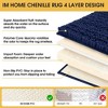 BAGOKIE 3 Piece Chenille Bathroom Rug Set - 4 of 4