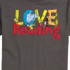 Men's - Dr. Seuss - The Cat In The Hat Book Cover Love Reading Short Sleeve Graphic T-Shirt - 2 of 4