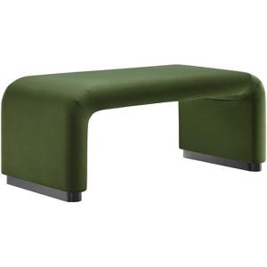 Modway Koda Performance Velvet Waterfall Ottoman - 1 of 3