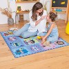 DC Superhero Foam Puzzle Baby Activity Floor Playmat - Tummy Time, Kids Preschool & Nursery - 16 Tiles, 12x12”  for Boy & Girl Toddlers - KC Cubs - 3 of 4