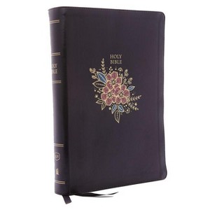 KJV, Deluxe Reference Bible, Super Giant Print, Imitation Leather, Black, Indexed, Red Letter Edition - Large Print by  Thomas Nelson (Leather Bound) - 1 of 1