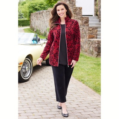Catherines Cozy Velour Jacket
