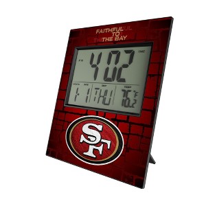 NFL NFC Teams Brick Wall Wall Clock - 1 of 4