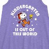 - Peanuts - Kindergarten Is Out Of This World Graphic Sleeveless Aline Dress - 2 of 4