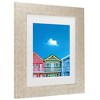Trademark Fine Art Watson-Hall Beach Houses Costa Nova Beach Portugal Matted Framed Art - 3 of 4