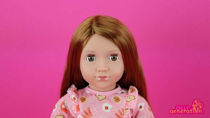Our Generation Claudia &#38; Cinnamon 18&#34; Matching Doll &#38; Pet Set, 2 of 9, play video