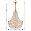 Crystorama Lighting Rylee 6 - Light Chandelier in  Antique Gold - image 3 of 4