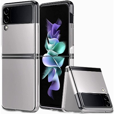 SaharaCase Marble Series Case for Samsung Galaxy Z Fold3 5G Blue/Gold (CP00111)
