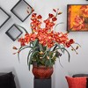 HomeStock Cymbidium with Decorative Vase Silk Arrangement - 3 of 4