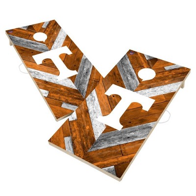 NCAA Tennessee Volunteers 2'x4' Solid Wood Cornhole Board