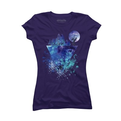 Junior's Design By Humans Play Music On The Edge By Maryedenoa T-Shirt