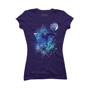 Junior's Design By Humans Play Music On The Edge By Maryedenoa T-Shirt - 1 of 2