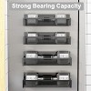Attop Refrigerator Magnetic Spice Rack (4-Pack) – 8 Removable Hooks, Strong Magnet Shelves for Kitchen Organization - 3 of 4