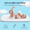 MYKKO 3 in 1 Baby Bassinet Bedside Sleeper with Mattress and Wheels, 5 Height Adjustable Bed Side Bassinets for Newborn, Gray Rocking Bassinet - 2 of 4