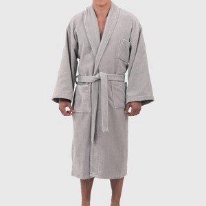 Alpine Swiss Pure Cotton Mens Terry Cloth Bathrobe Super Absorbent Spa Robe - 1 of 4