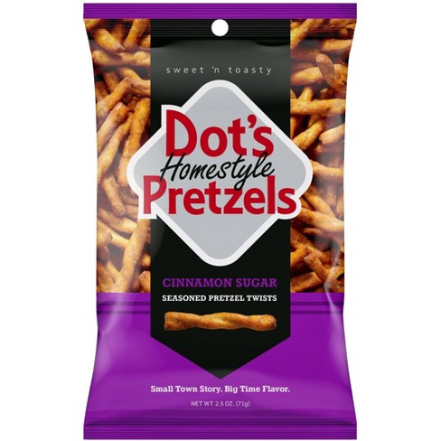 Dot's Homestyle Pretzels Cinnamon Pretzels - 2.5oz : Target