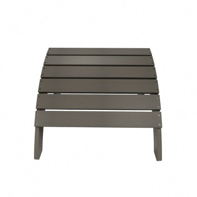 WestinTrends Outdoor Patio All-weather Modern Folding Ottoman
