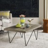 Amos Coffee Table - Light Brown - Safavieh - 2 of 4