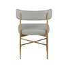 Meridian Furniture,Rivage Durable Linen Textured Fabric Dining Chair, Set of 2 - 2 of 4