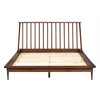 Queen Size Wood Platform Bed with Headboard for Bedroom - 2 of 4