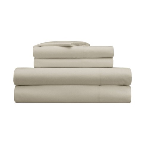 Serta Full Simply Clean Sheet Set Khaki : Target