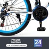 Topteng 26" Mountain Bike, 24-Speed MTB with Disc Brake - 4 of 4