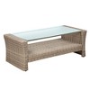 CAVINAS Patio Chairs Set with Footstool and Cushions, Wicker Outdoor Furniture Set, All-Weather Patio Sectional Set for Backyard, Garden - 3 of 4