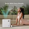 Yeego 5L Quiet No-Mist Humidifier: Top-fill, 14H timer, 5 speeds, aroma diffuser, no white dust, easy clean. Perfect for baby, home & office - 4 of 4
