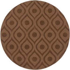 Hauteloom Hundred Wool Living Room, Bedroom Area Rug - Solid & Striped - 1 of 4