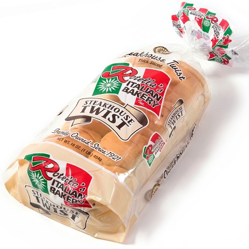 Rotella's Italian Bakery Steakhouse Twist Sandwich Bread - 16oz : Target