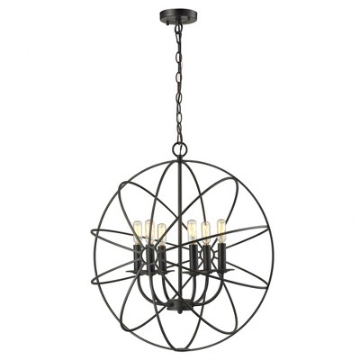 Elk Home Yardley 6 - Light Chandelier in  Oil Rubbed Bronze