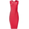 VENUS Womens Cross-Neck Bandage Dress - 4 of 4