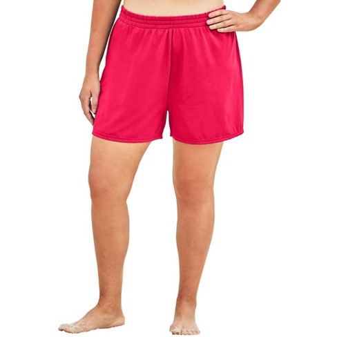 Swim 365 Women's Plus Size Boxer Swim Short, 26 - Azalea : Target