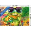 Trends International Summertime Frog Unframed Wall Poster Prints - 3 of 4