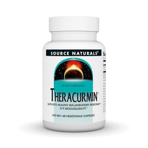 Theracurmin 300 mg by Source Naturals, Inc.  -  60 VegCap - 1 of 3