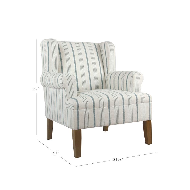 Emerson Rolled Arm Accent Chair - Homepop, 2 of 11
